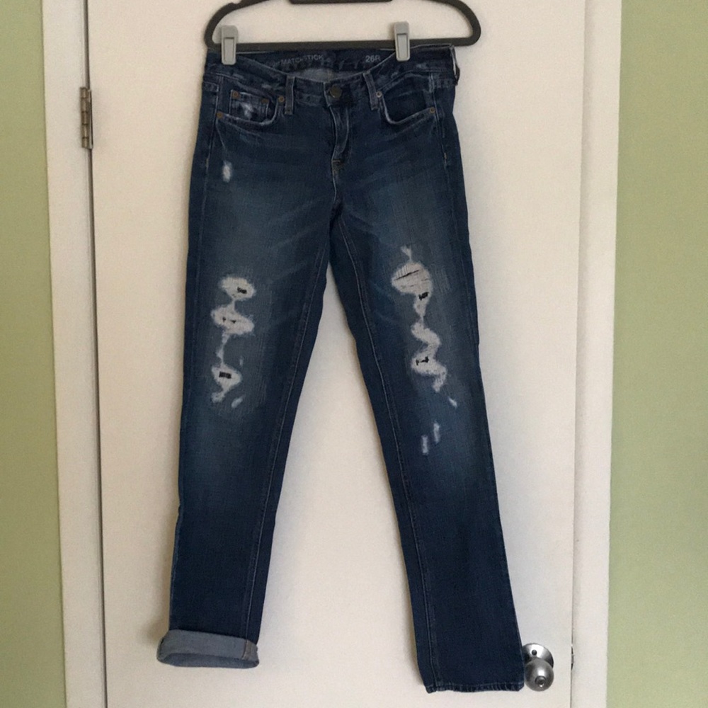J Crew vintage matchstick jeans